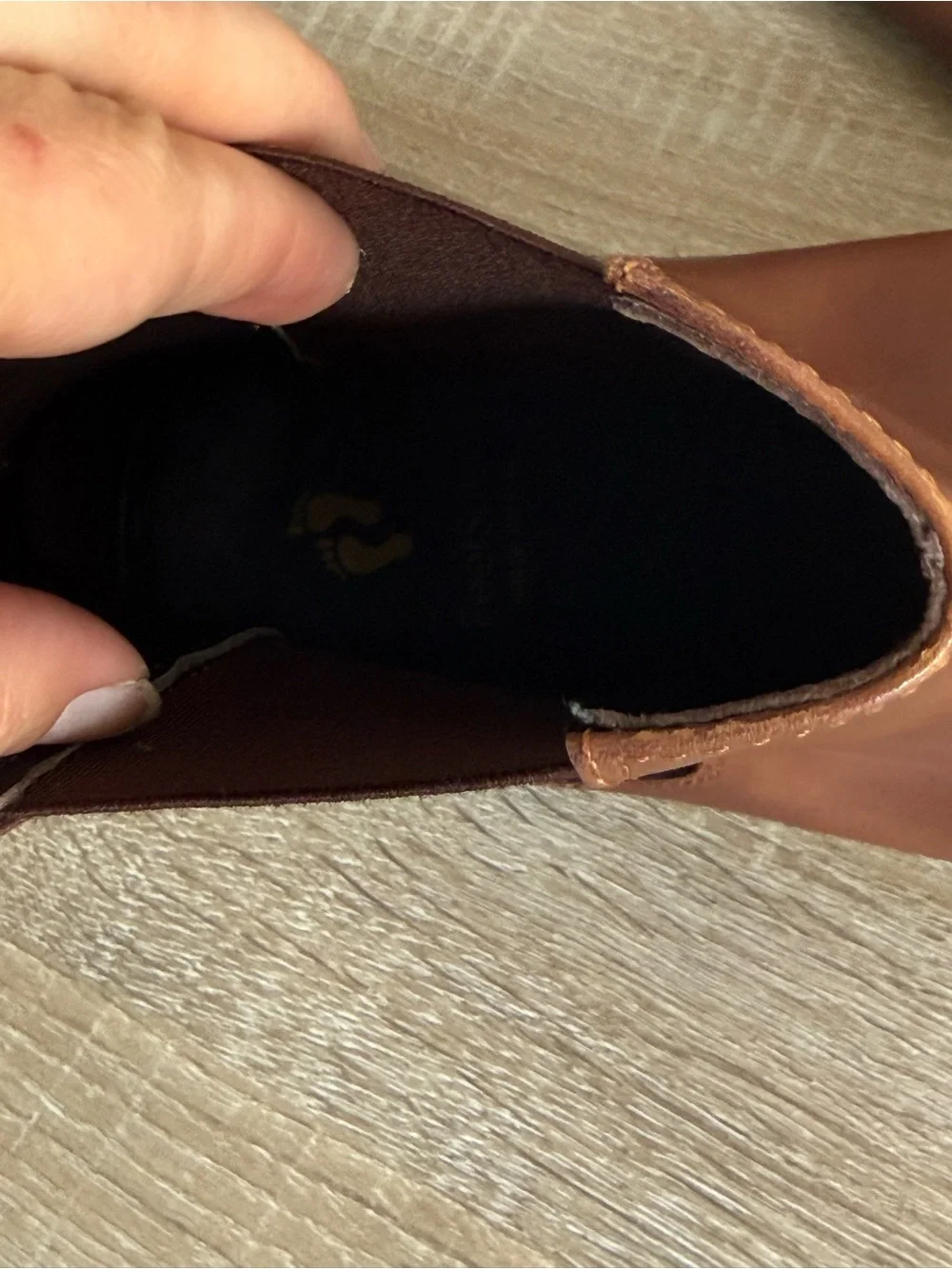 FeetSutra brown Leather Barefoot Chelsea Boots men’s Sz 10